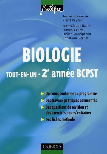 Beispielbild fr Biologie tout-en-un : 2e anne BCPST zum Verkauf von medimops