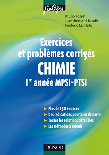 Stock image for Chimie, 1re anne PCSI for sale by Chapitre.com : livres et presse ancienne