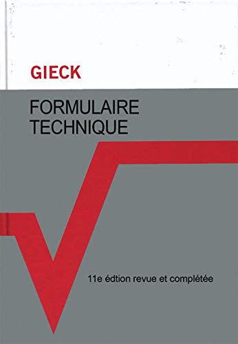 Formulaire technique (French Edition) (9782100511891) by [???]