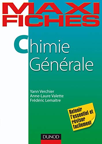 Stock image for Chimie gnrale for sale by Ammareal