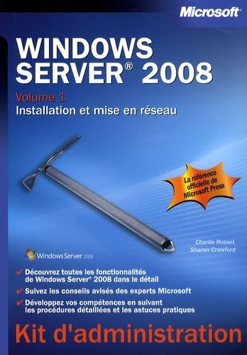 Stock image for Windows Server 2008 - Tome 1 - Installation et mise en rseau for sale by Ammareal