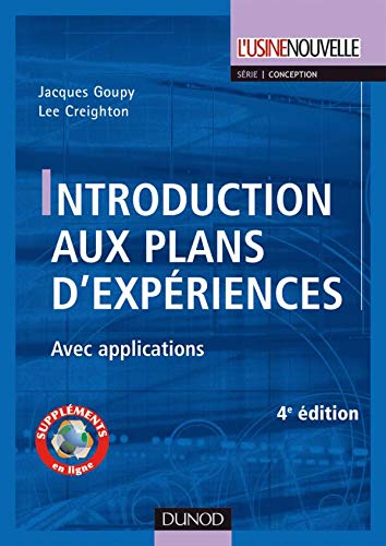 Beispielbild fr Introduction aux plans d'expriences - 4me dition: Avec applications zum Verkauf von Ammareal