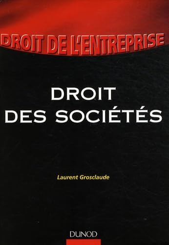 Stock image for Droit des socits for sale by Ammareal