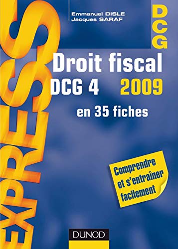Stock image for Droit fiscal DCG 4 2009 for sale by Ammareal