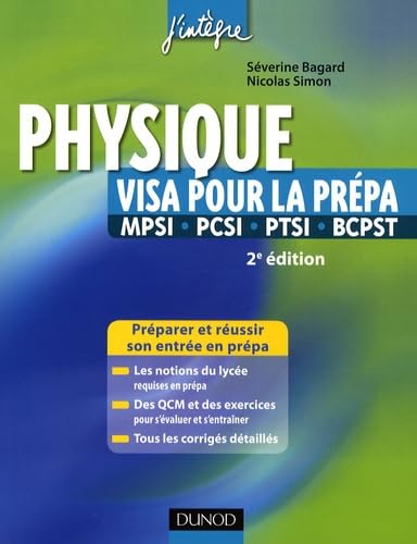 Stock image for Physique : Visa pour la prpa, MPSI-PCSI-PTSI for sale by medimops