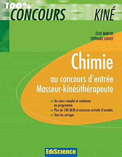 Beispielbild fr Chimie au concours d'entre Masseur-kinsithrapeute zum Verkauf von Ammareal
