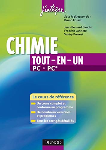 Beispielbild fr Chimie tout-en-un PC-PC* : Le cours de rfrence zum Verkauf von Ammareal