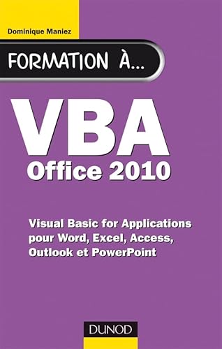 Immagine dell'editore per Formation  VBA Office 2010 - pour Word, Excel, Access, Outlook et PowerPoint venduto da medimops