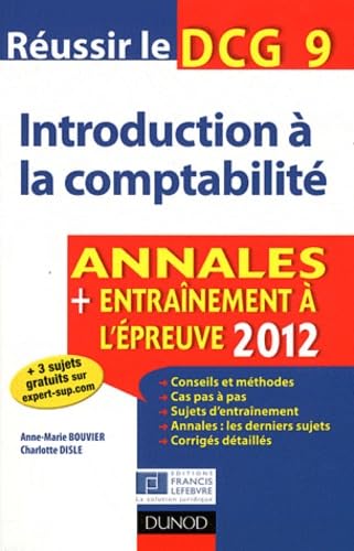 Beispielbild fr Russir le DCG 9 - Introduction  la comptabilit - 4e ed - Annales + Entranement  l'preuve 2012 zum Verkauf von medimops