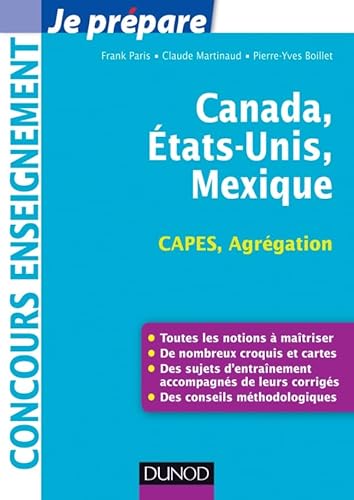 Stock image for Canada, Etats-Unis, Mexique - Capes-Agrgation Gographie: Capes-Agrgation Gographie for sale by Ammareal