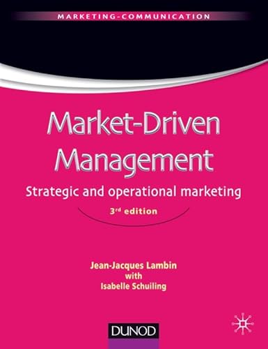 Imagen de archivo de Market-Driven Management (Version anglaise): Strategic and operational marketing a la venta por Ammareal