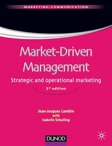 Stock image for Market-Driven Management (Version anglaise): Strategic and operational marketing for sale by Ammareal
