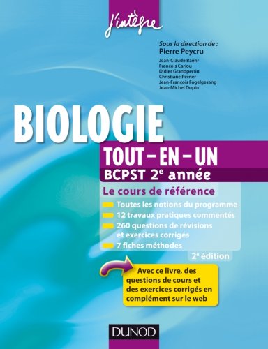 Beispielbild fr Biologie tout-en-un BCPST 2e anne - 2e ed - Le cours de rfrence zum Verkauf von medimops