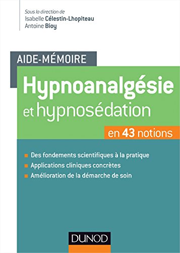 Beispielbild fr Hypnoanalgsie et hypnosdation : En 43 notions zum Verkauf von medimops