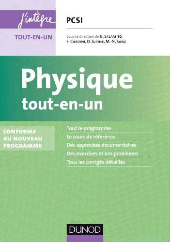 Imagen de archivo de Physique tout-en-un PCSI - 4e d. - Conforme au nouveau programme a la venta por Ammareal