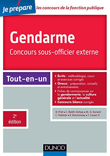 Stock image for Gendarme - Concours sous-officier externe - 2e d. - Tout-en-un: Tout-en-un for sale by Ammareal