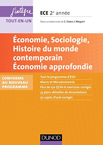 Beispielbild fr Economie, Sociologie, Histoire du monde contemporain. Economie approfondie. ECE 2 zum Verkauf von medimops