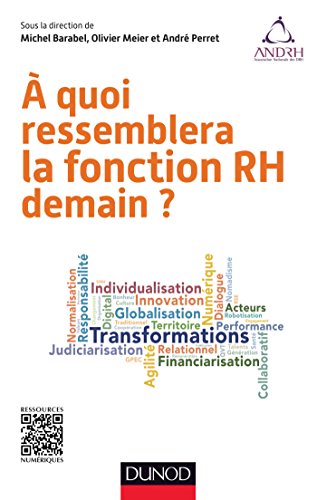 Imagen de archivo de A quoi ressemblera la fonction RH demain ? a la venta por Ammareal