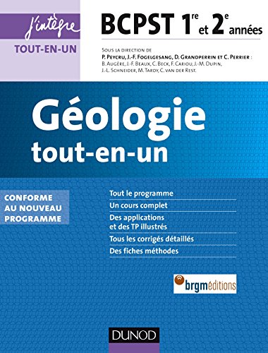 9782100726608: Gologie tout-en-un BCPST 1re et 2e annes - 2e d.