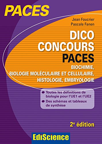Stock image for Dico Concours PACES - 2e ed. for sale by Ammareal