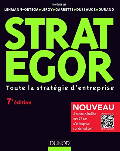 Stock image for Strategor - 7e d. - Toute la stratgie d'entreprise for sale by medimops