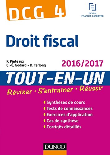 Beispielbild fr DCG 4 - Droit fiscal 2016/2017 - 10e d - Tout-en-Un: Tout-en-Un (2016-2017) zum Verkauf von Ammareal