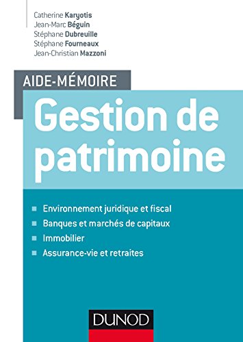 Stock image for Aide-mmoire - Gestion de patrimoine for sale by medimops
