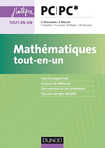 Stock image for Mathmatiques tout-en-un PC/PC* for sale by GF Books, Inc.