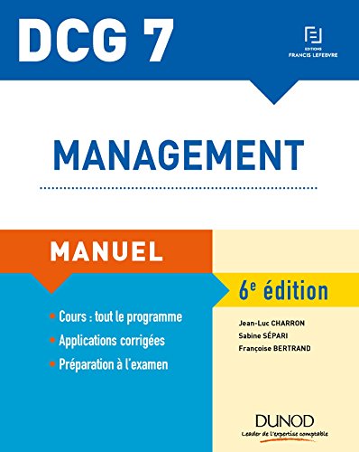 Beispielbild fr DCG 7 - Management - 6e d. - Manuel zum Verkauf von Ammareal