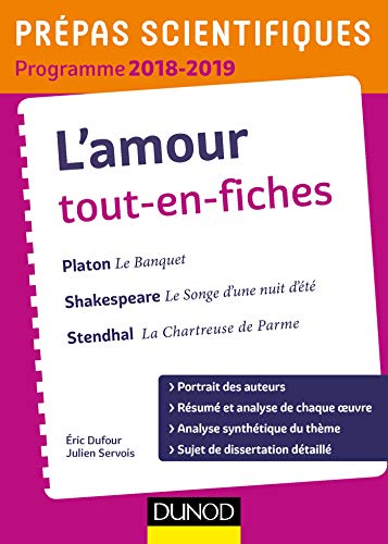 Beispielbild fr L'amour Tout-en-fiches - Prpas scientifiques 2018-2019 (2018-2019) zum Verkauf von Ammareal