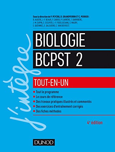 Imagen de archivo de Biologie BCPST 2 - Tout-en-un - 4e d. a la venta por Ammareal