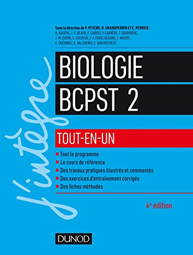 Stock image for Biologie BCPST 2 - Tout-en-un - 4e d. for sale by Ammareal