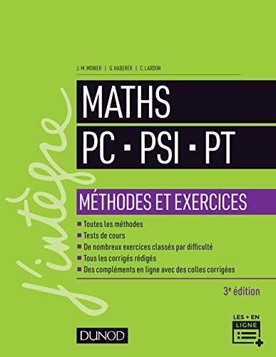 Beispielbild fr Mathmatiques PC-PSI-PT : Mthodes et exercices zum Verkauf von Revaluation Books