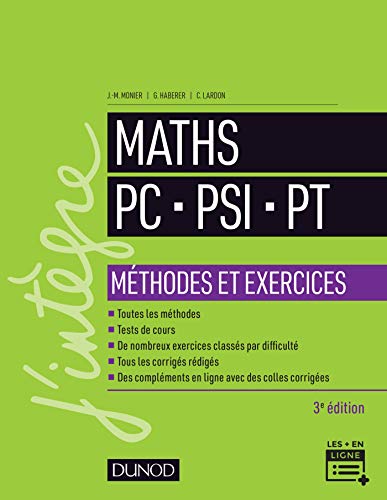 Stock image for Mathmatiques PC-PSI-PT : Mthodes et exercices for sale by Revaluation Books