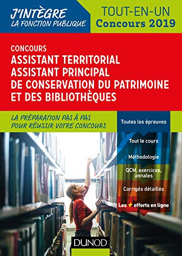 Beispielbild fr Concours Assistant territorial de conservation du patrimoine et des bibliothques - Concours 2019: Tout en un - Concours 2019 zum Verkauf von medimops