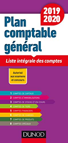 Beispielbild fr Plan comptable gnral 2019/2020 - Liste intgrale des comptes: Liste intgrale des comptes (2019-2020) zum Verkauf von Librairie Th  la page