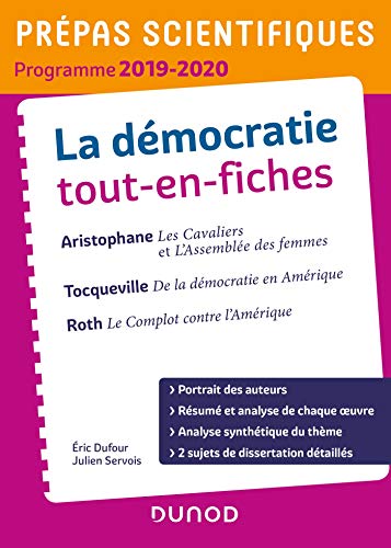 Beispielbild fr La dmocratie tout-en-fiches - Prpas scientifiques - Programme 2019-2020 (2019-2020) zum Verkauf von Ammareal