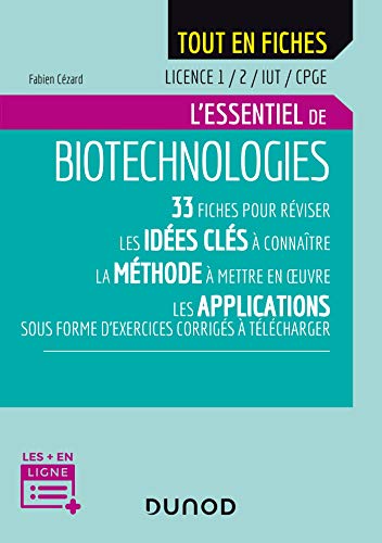 9782100796069: Biotechnologies - Licence 1/2/IUT/CPGE