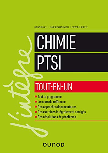 Stock image for Chimie PTSI tout-en-un for sale by Ammareal