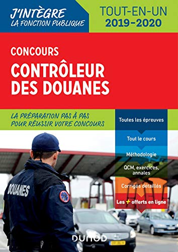 Imagen de archivo de Concours Contrleur des douanes - Tout-en-un - 2019/2020 a la venta por Ammareal