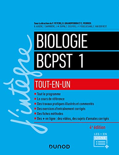 Beispielbild fr Biologie tout-en-un BCPST 1re anne - 4e d. zum Verkauf von medimops