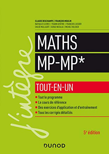 Stock image for Maths MP-MP* - Tout-en-un - 5e d for sale by medimops