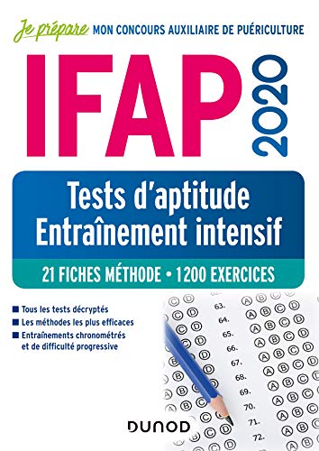 9782100801770: IFAP 2020 - Tests d'aptitude - Entranement intensif - 21 fiches mthode - 1200 exercices: 21 fiches mthode - 1200 exercices (2020)