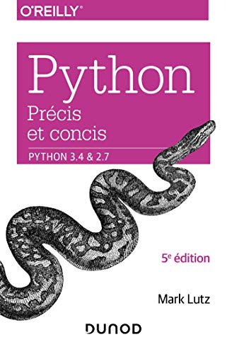 Immagine dell'editore per Python prcis et concis - Python 3.4 et 2.7: Python 3.4 et 2.7 venduto da Buchpark