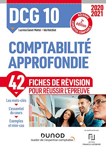 Stock image for DCG 10 Comptabilit approfondie - Fiches de rvision - 2020-2021 (2020-2021) for sale by Ammareal