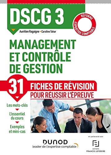 Beispielbild fr DSCG 3 - Management et contrle de gestion - Fiches de rvision: Rforme Expertise comptable zum Verkauf von Ammareal