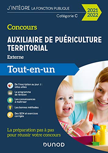 Stock image for Concours Auxiliaire de puriculture territorial 2021-2022 - Tout-en-un: Tout-en-un (2021-2022) for sale by Ammareal