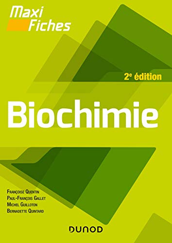 Beispielbild fr Maxi fiches - Biochimie - 2e d. zum Verkauf von Gallix