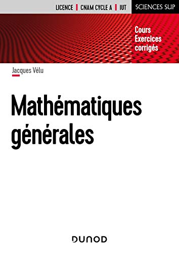 Stock image for Mathmatiques gnrales for sale by Gallix