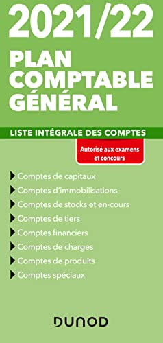 Beispielbild fr Plan comptable gnral 2021/22: Liste intgrale des comptes (2021-2022) zum Verkauf von Ammareal